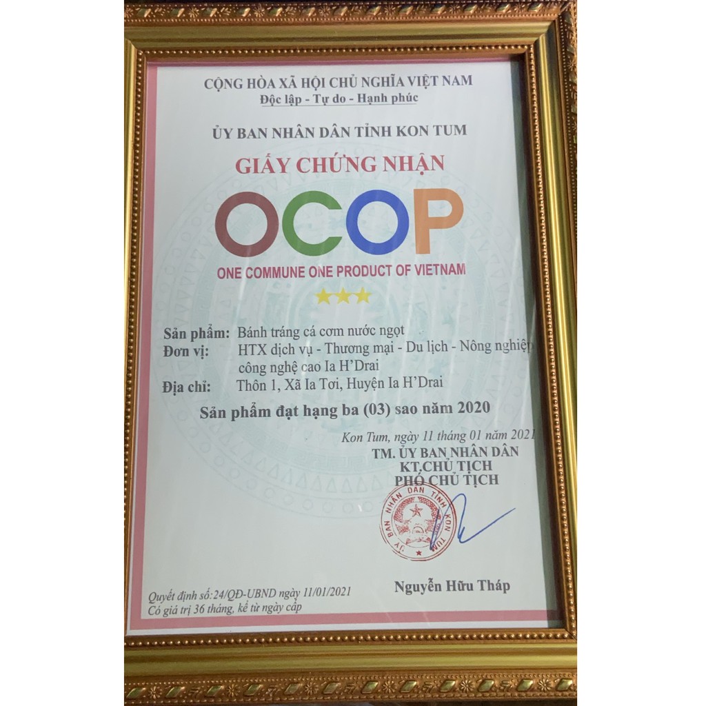 Bánh tráng cá cơm nước ngọt sông sê san ngon 10 cái đặc sản ocop kon tum | BigBuy360 - bigbuy360.vn