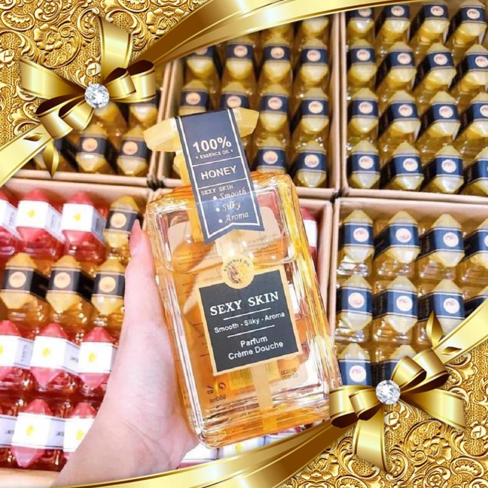 [KhiSiMienBac]👉 Sữa Tăm Thơm Toàn Thân - Sữa Tắm Nước Hoa Sexy Skin 600ml Của Pháp 600ml [ChinhHang]  👈