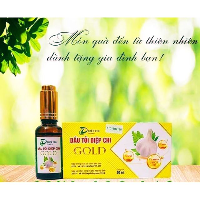 Dầu Tỏi Diệp Chi Gold