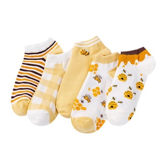 Set 10 đôi tất vớ nữ ngắn cổ mix ong siêu đẹp