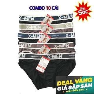 Combo 10 quần lót nam thun lạnh vnxk