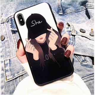 Ốp lưng điện thoại iphone, mẫu she, he Maxtini