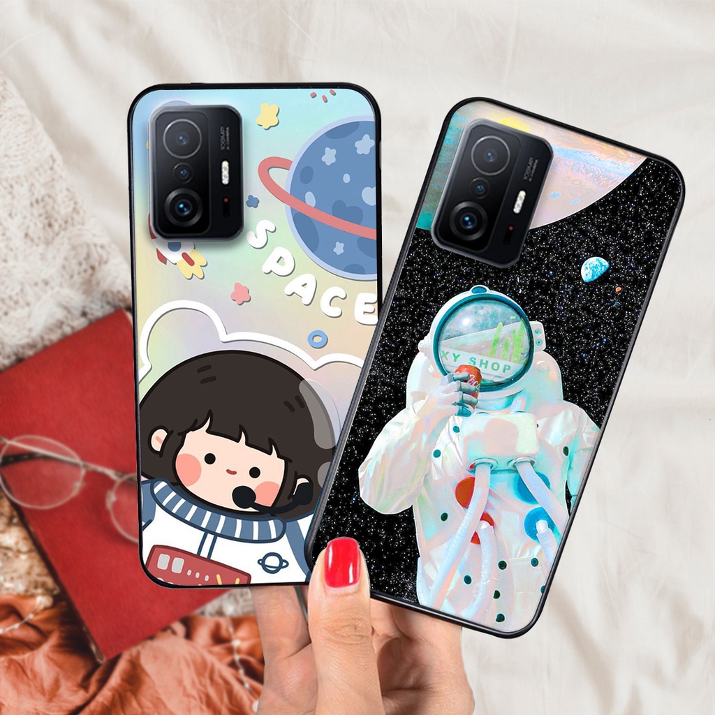 Ốp lưng Xiaomi 11T 5G - Xiaomi 11T Pro 5G ( Mi 11T 5G - Mi 11T Pro 5G) mẫu phi hành gia cực đẹp cute