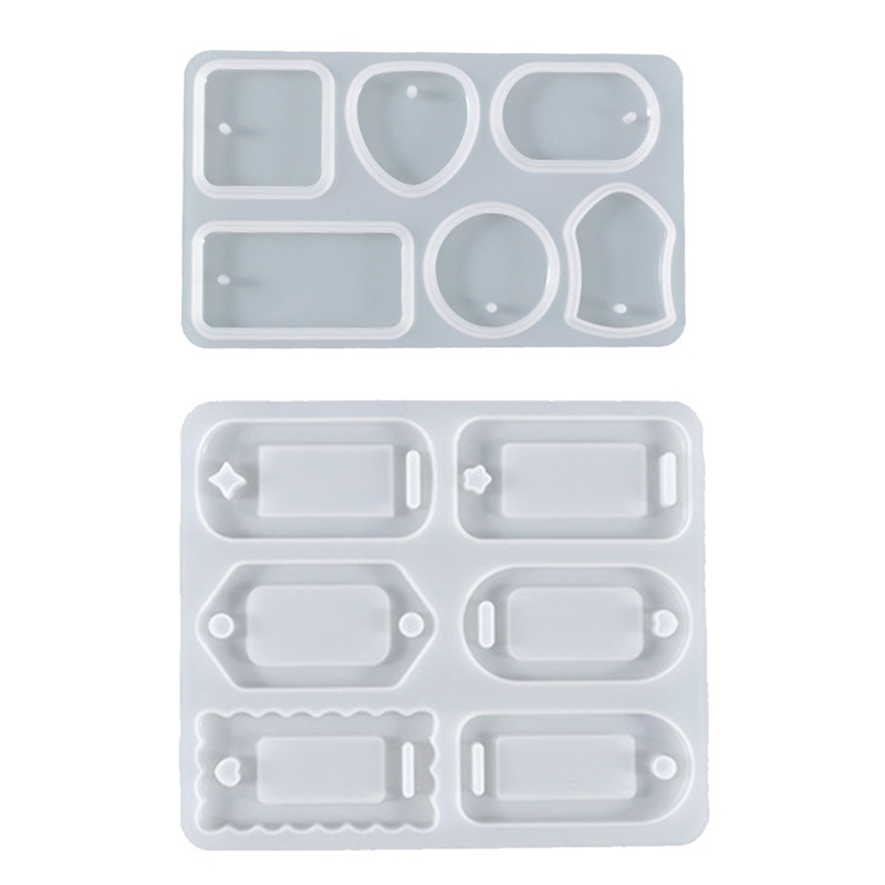 Bộ Khuôn Silicone Làm Móc Khóa Đồ Thủ Công Dành Cho Nhà Bếp/Nhà Cửa Hàng Mới