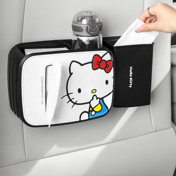Hộp Đựng Khăn Giấy Đa Năng Hình Hello Kitty