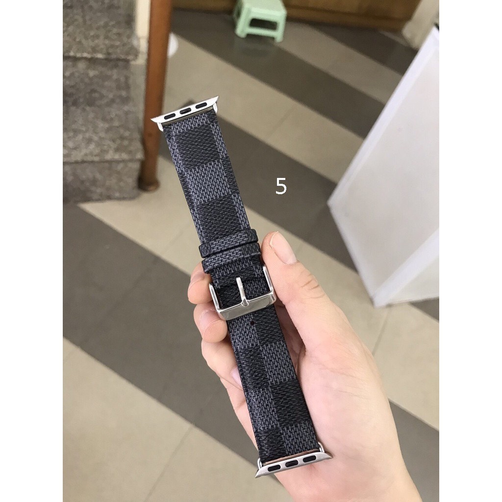 Dây Apple Watch da vuông