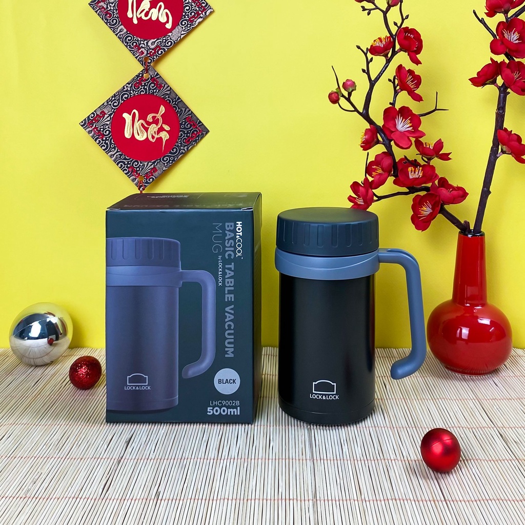 Bình giữ nhiệt nóng lạnh Lock&Lock Basic Table Mug 500ml LHC9002