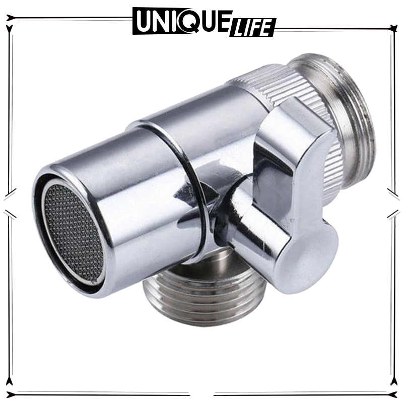[Niuniu appliances]Brass T-adapter valve Diverter for Hand Held Shower Head / Toilet Bidet