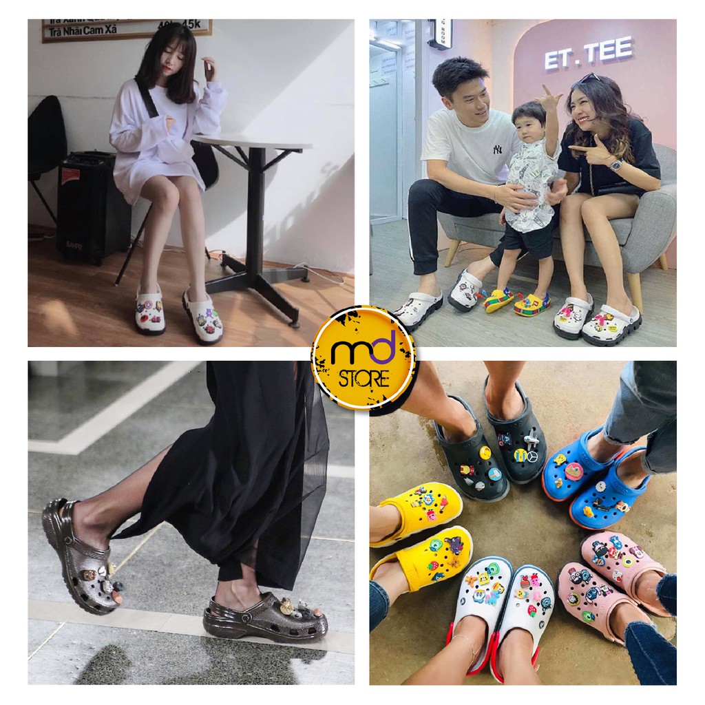 [RẺ ƠI LÀ RẺ !!!] STICKER / JiBITZ / CHARM GẮN DÉP CROCS , DÉP CÁ SẤU,SỤC......