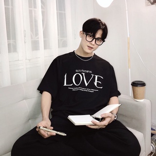 Áo thun LOVE TEE - Đen - Elektron Clothing