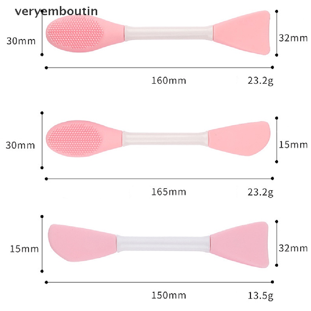 Cọ Silicone Mềm Dùng Quét Mặt Nạ Đa Năng Tiện Dụng