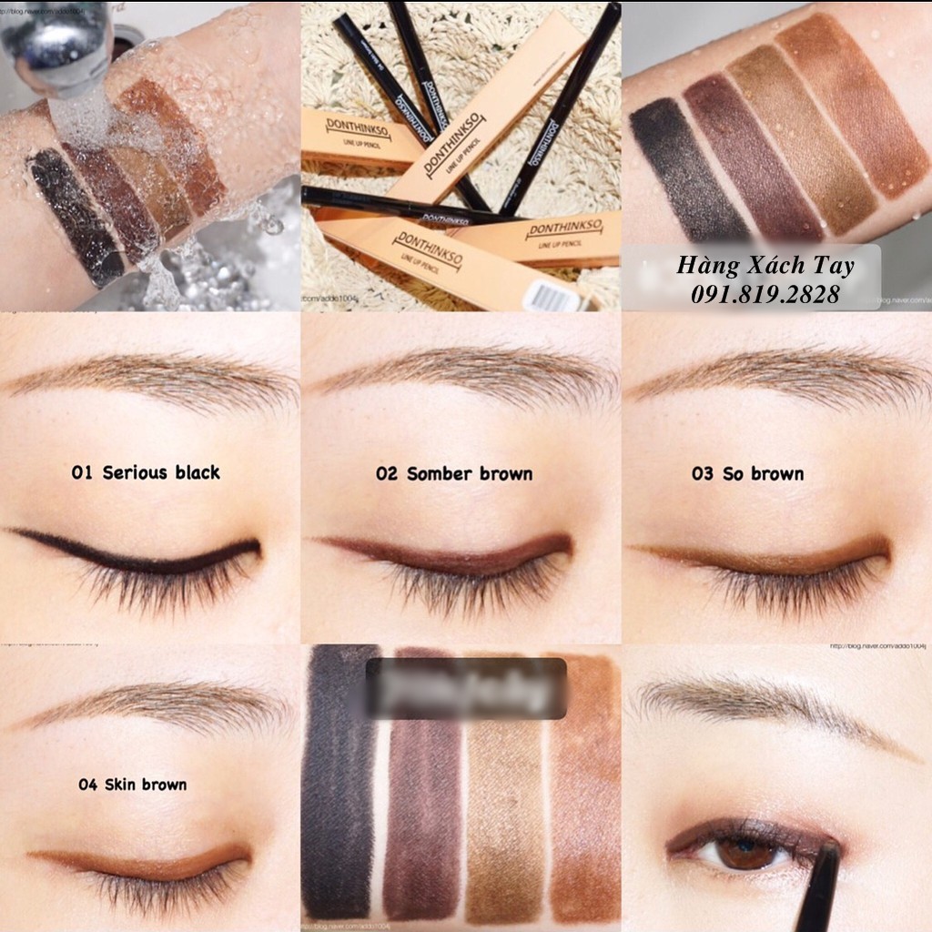 Chì Kẻ viền Mắt Idonthinkso Line Up Pencil