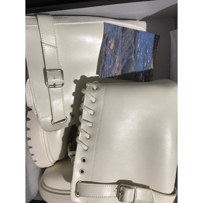 BOOTS ĐÙI DA BUỘC DÂY ĐẾ 4CM KÈM ĐAI | BigBuy360 - bigbuy360.vn