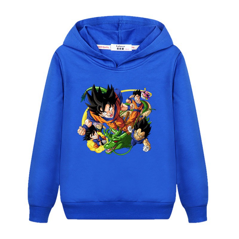 Áo Hoodie tay dài in hình dragon Ball độc đáo | BigBuy360 - bigbuy360.vn