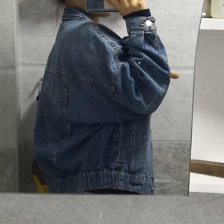 ÁO KHOÁC JEANS STRADIVARIUS AUTHENTIC