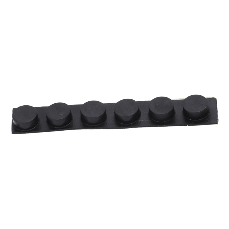 Núm cao su tròn 10 mm x 5 mm 6 trong 1 tự dính bọc tay cầm đồ nội thất