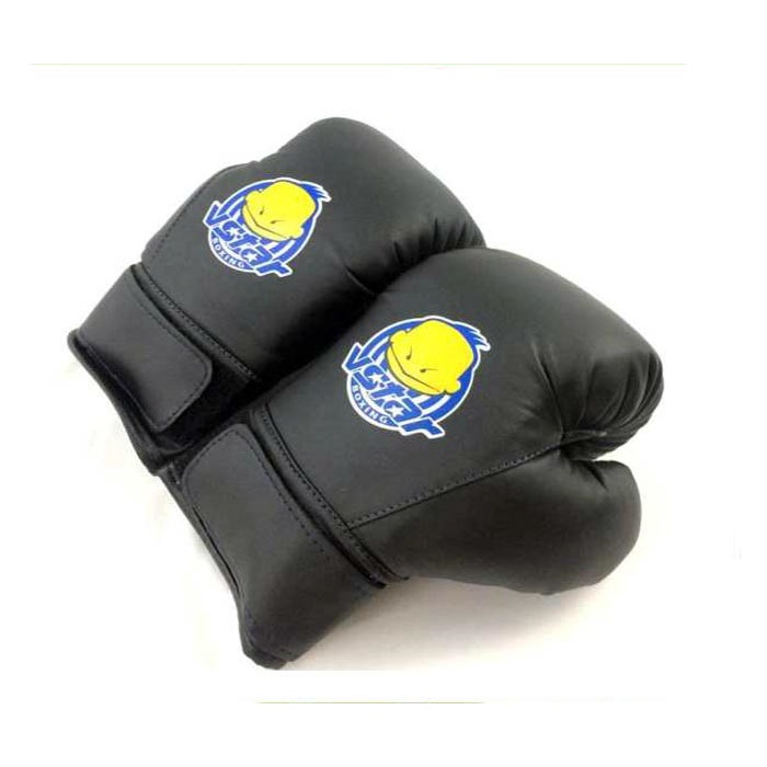 Găng đấm boxing trẻ em (đen), dụng cụ thể thao binhansport