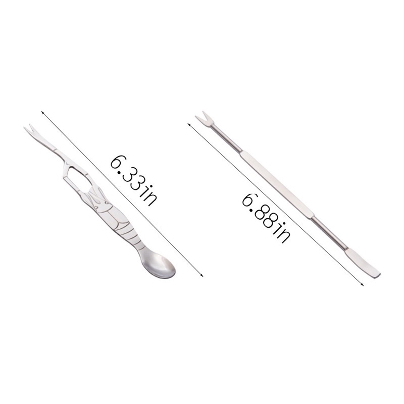 Bộ dụng cụ ăn hải sản 7 chi tiết.