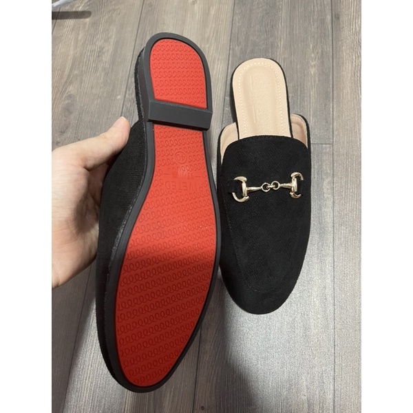 (KÈM ẢNH THẬT) Sục da lộn mũi tròn khoá ngang BIG SIZE 40-44