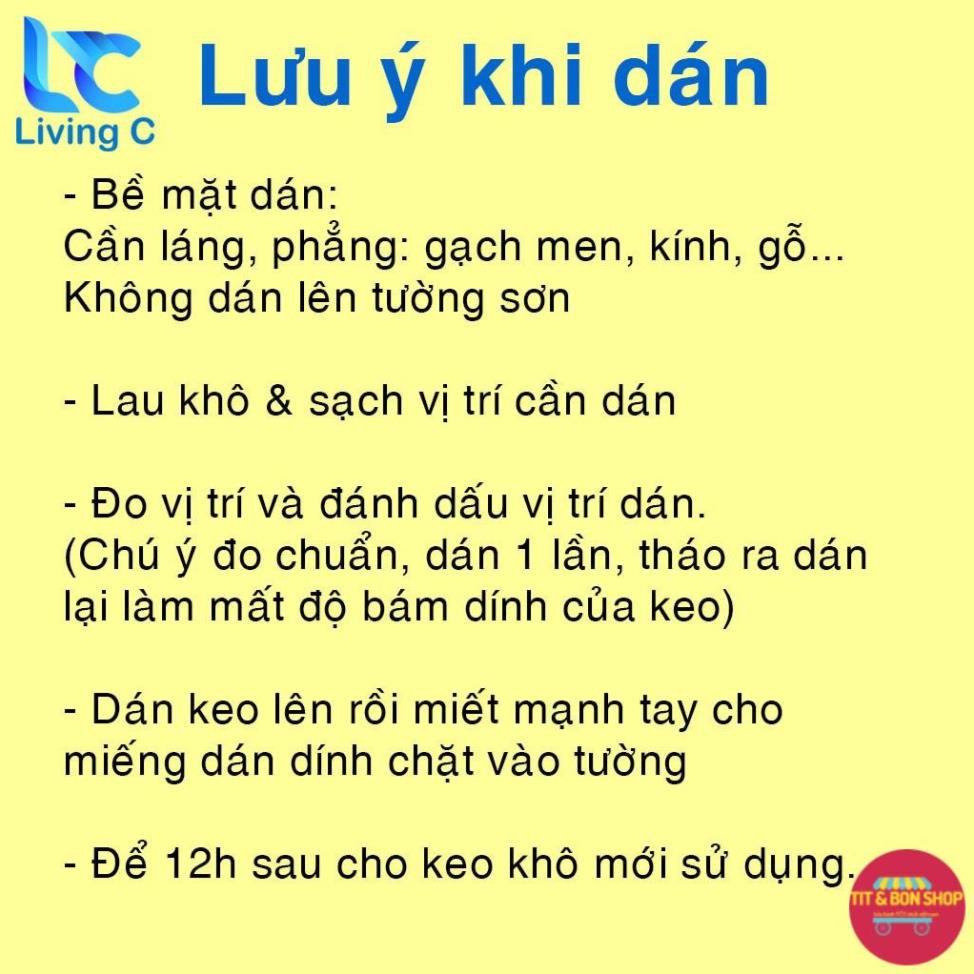 Miếng dán cường lực đa năng TBS keo dán bám cực chắc,bền có thể dùng treo phích cắm,dây sạc và đồ dùng trong gia đình