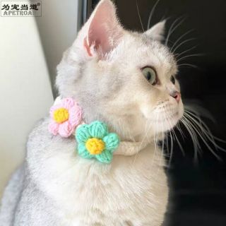 Vòng cổ hoa cho mèo , cún