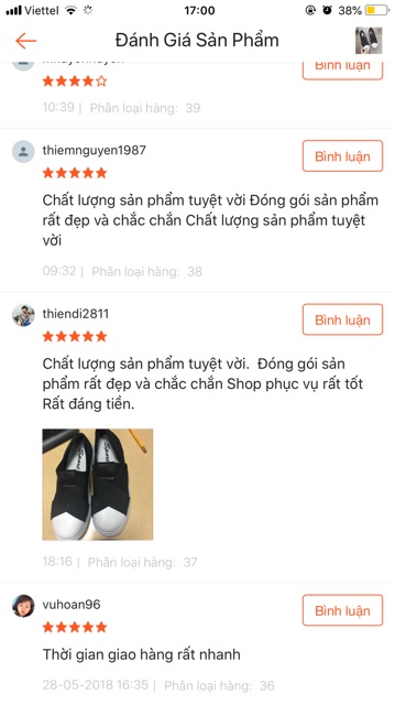 Giày slip on dáng cơ bản chất vải mềm nâng đế 3p êm chân mã 835