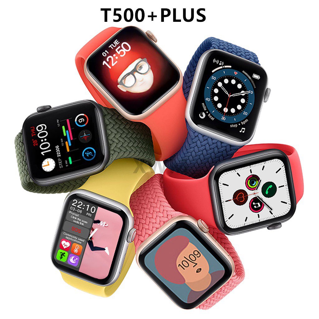 Đồng Hồ Thông Minh Hw12,T500+ Plus Series 6,w26,Smart watch thông minh Nam Nữ Định Vị + Nghe Gọi + Thay nền,Smartwatch