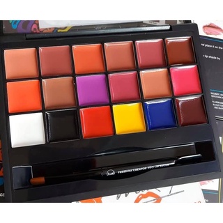 Bảng son JCat Dupe Anastasia Beauty Freedom Mix Lip Palette KÈM KHAY TRỘN NỀN Nội địa Mỹ
