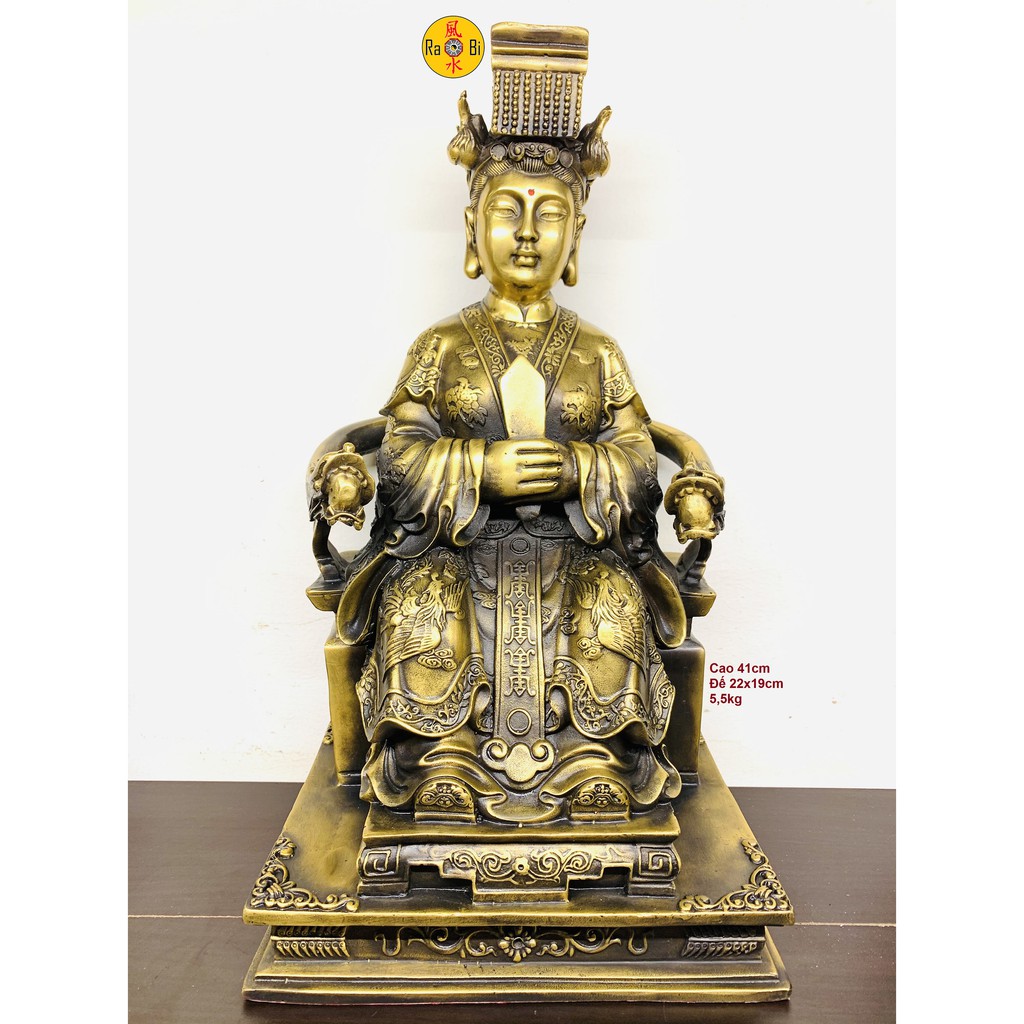 Thiên Hậu Thánh Mẫu - Tượng Đồng Thờ Cúng Cao Cấp