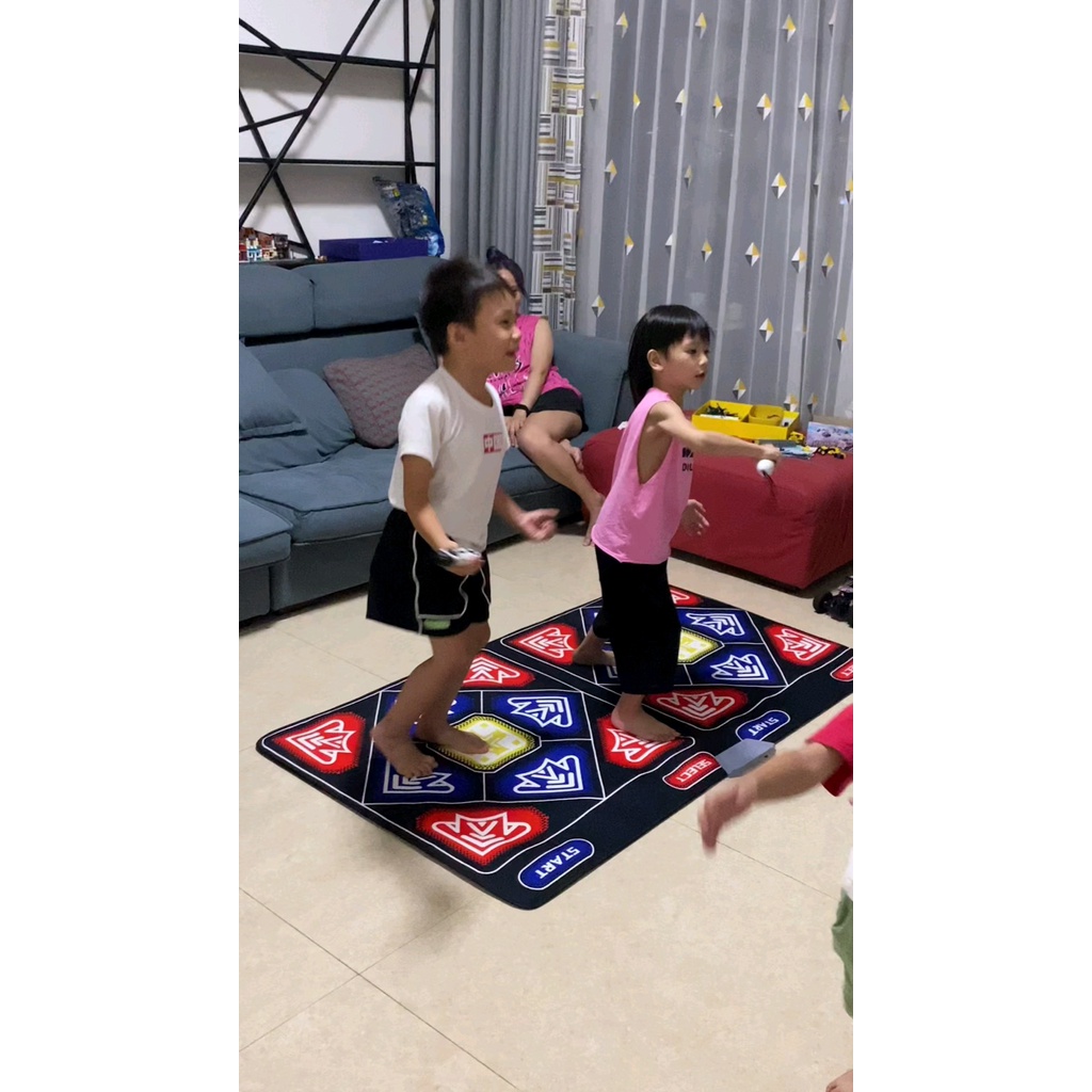 Thảm chơi game kết nối tivi tiếng Anh bản quốc tế dễ sử dụng, kết nối không dây HDMI