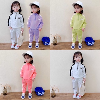 Quần áo bé gái , bộ thể thao nỉ da cá mềm đẹp cho bé gái 8-17kg