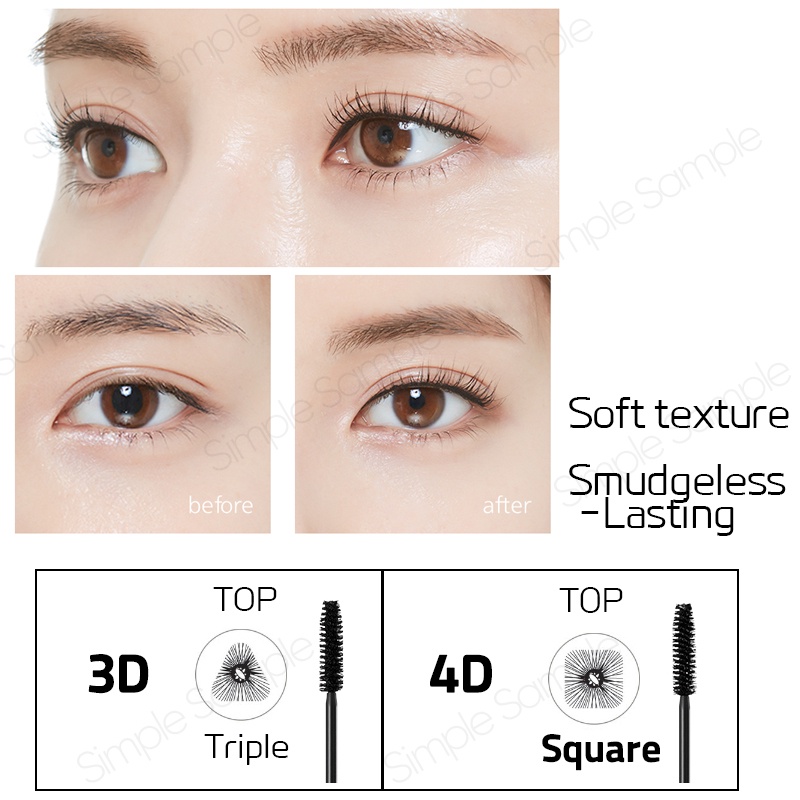 Lash Mascara the style 3D 4D liquid sharp liner korean beauty