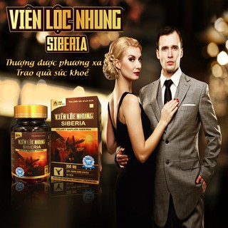 Viên Lộc Nhung Sibseria - Bổ thận tráng dương, tăng cường sức khỏe, phục hồi thể lực
