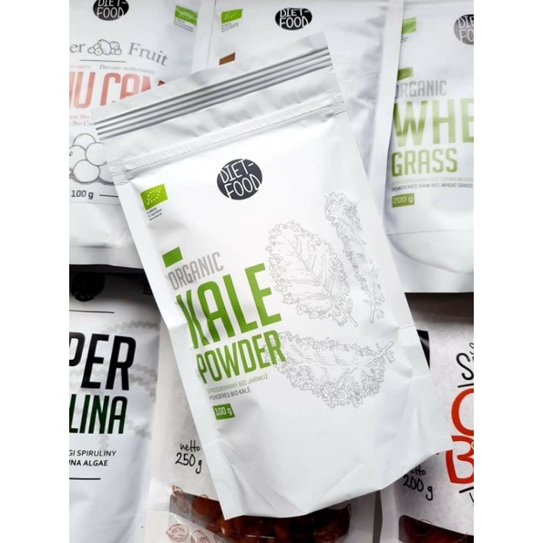 Bột cải xoăn hữu cơ Diet Food 100gr
