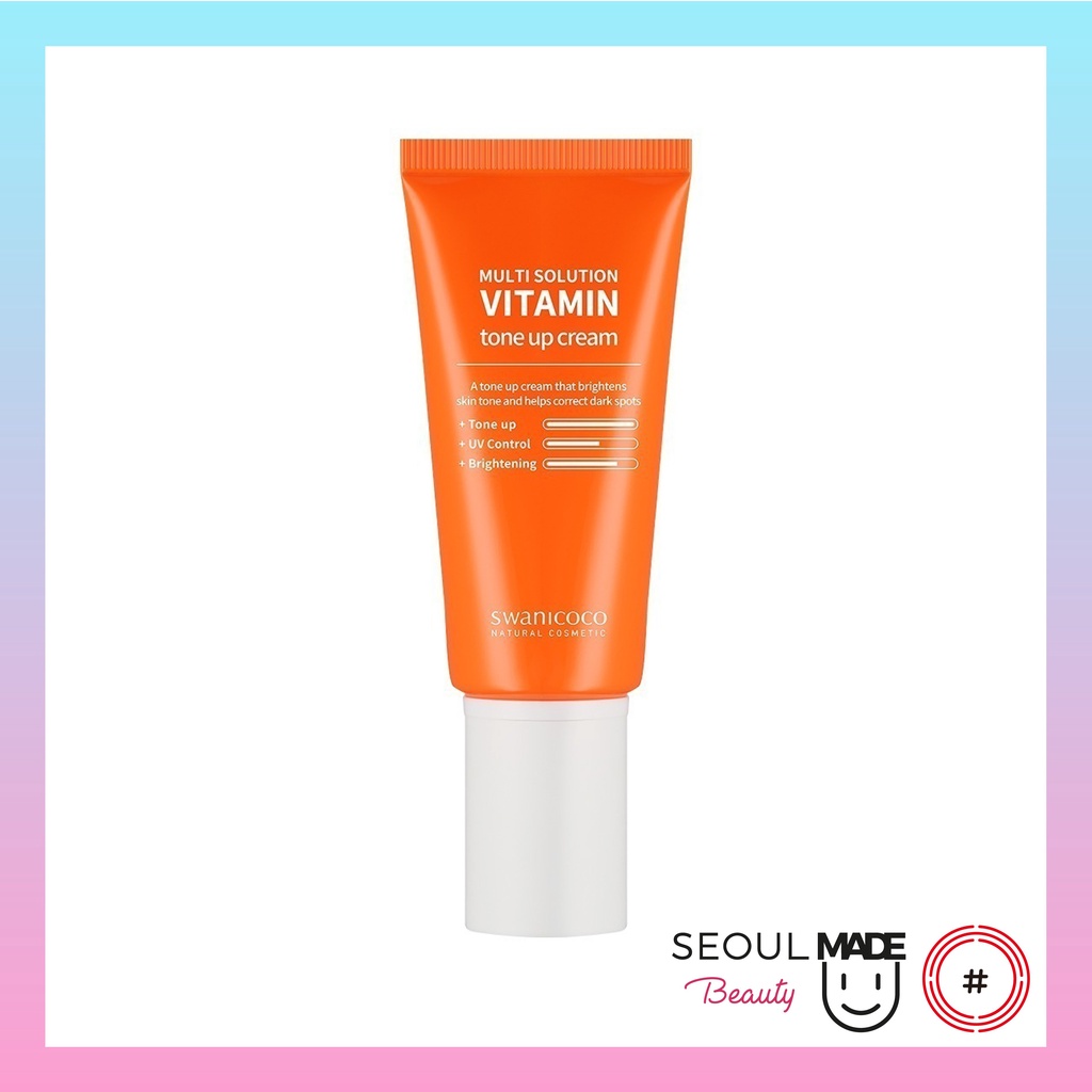 Kem dưỡng nâng tone Swanicoco Multi Solution Vitamin Tone Up Cream 50ml_Mỹ phẩm Hàn Quốc chính hãng