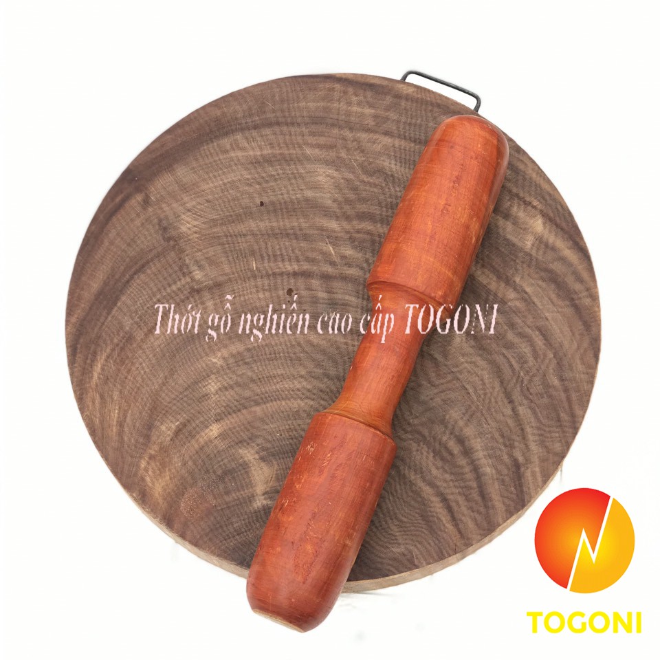 [Có Quà Tặng ]Thớt gỗ nghiến tròn đường kính 29cm - 30cm, Thớt gỗ nghiến tây bắc không tâm, không lên mùn, không nứt nẻ | BigBuy360 - bigbuy360.vn
