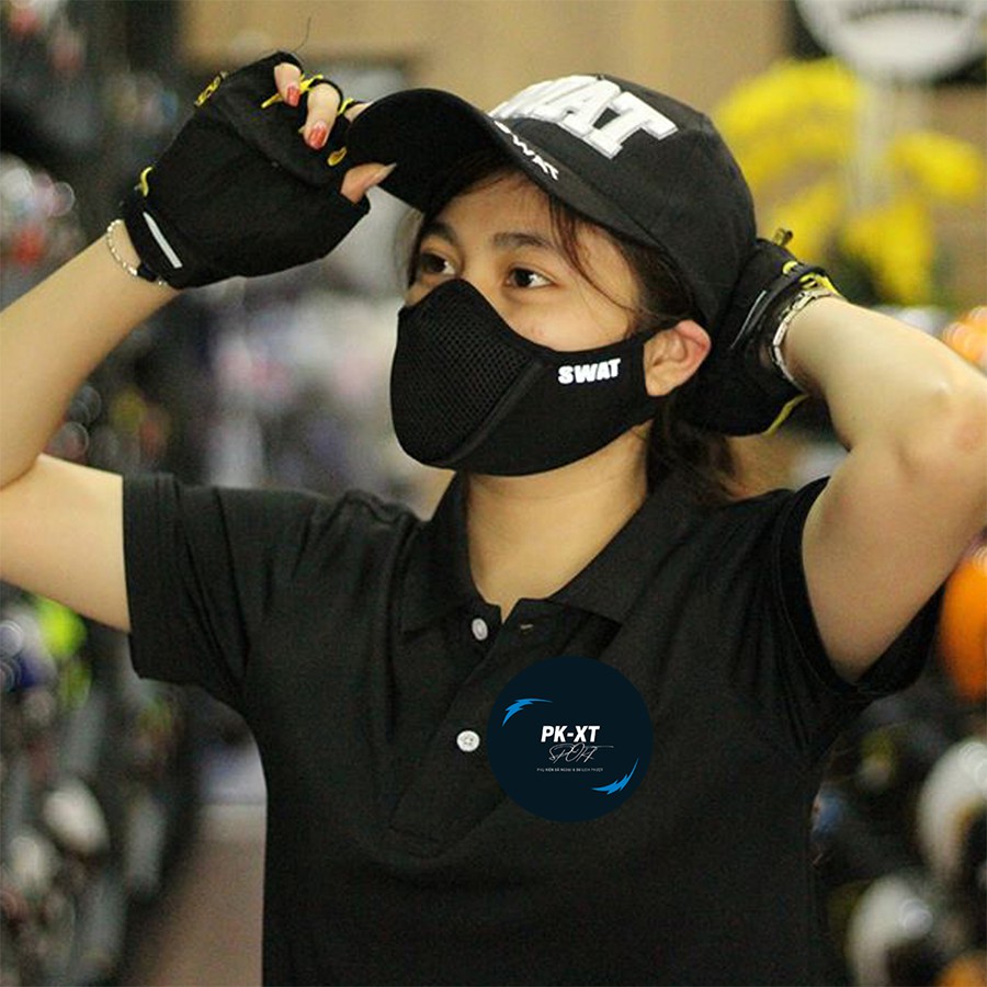 Khẩu trang vải 3 lớp chống bụi, chống nắng [swat] | BigBuy360 - bigbuy360.vn