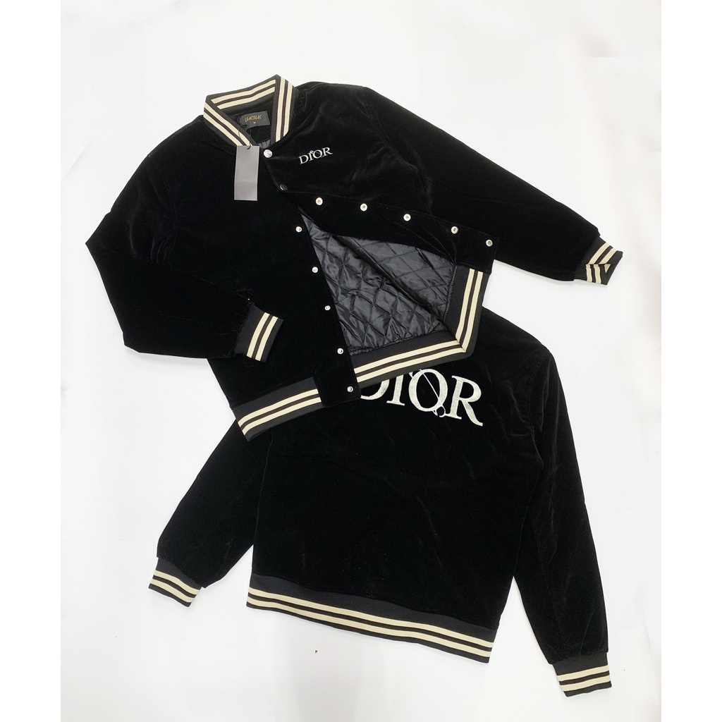 Áo khoác nam bomber dạ kim băng D.O