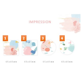 Giấy ghi chú (Sticky note) - Chủ đề Impression