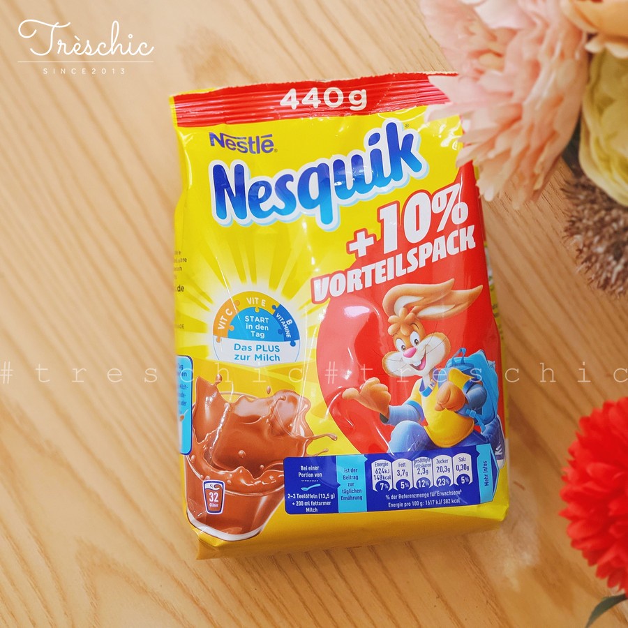 Sữa Bột Cacao Nestle Nesquik 440g