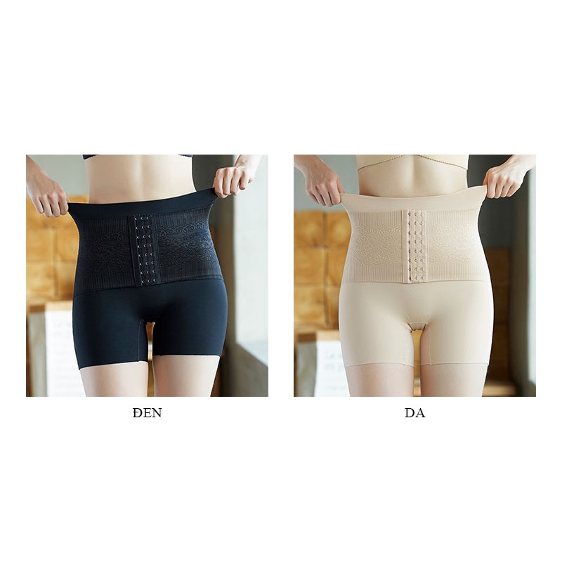 Quần lót mặc trong váy cạp cao gen bụng định hình co giãn cao cấp LAVENUSA QL69