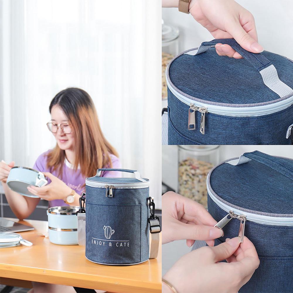 Túi Đựng Hộp Cơm Trưa Cách Nhiệt Thời Trang MIHAN1