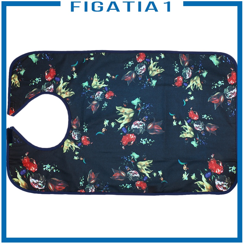 Yếm ăn chống thấm nước có thể giặt sạch họa tiết tinh tế tiện lợi cho người cao tuổi