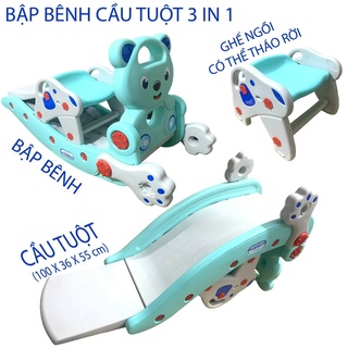 Cầu Trượt Bập Bênh 2in1(quà khuyến mãi tã moony)