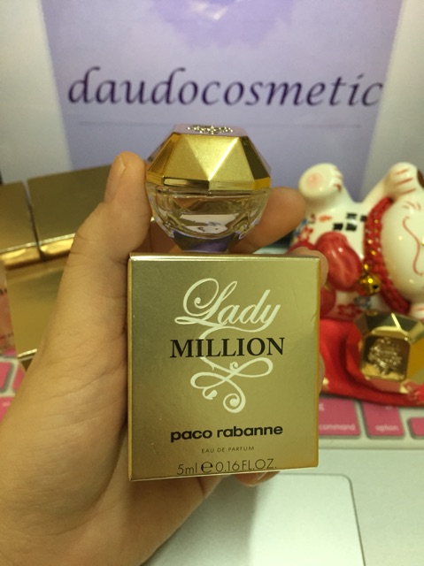 Chính Hãng . [mini] Nước hoa Paco Rabanne Lady Million EDP - Lucky - Empire 5ml Chuẩn Auth 1