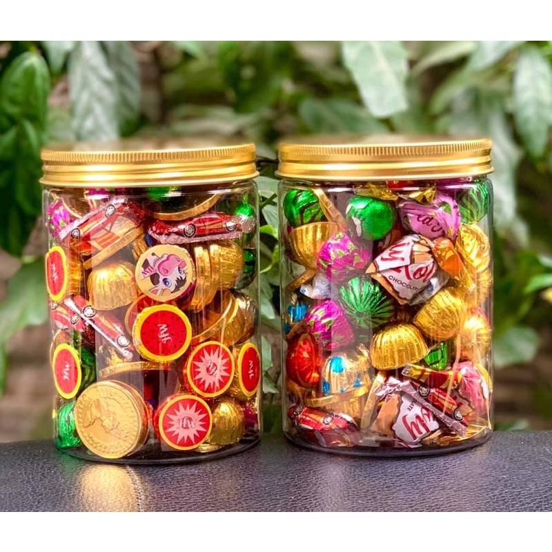 1kg kẹo socola mix vị y hình, toàn vị ngon k độn loại rẻ