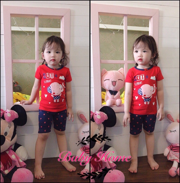 Bộ carter bé gái siêu xinh (ảnh thật)