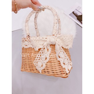 Túi mây ren ,giỏ xách nữ ,hàng thủ công xuất khẩu☺️ 💖FREESHIP💖