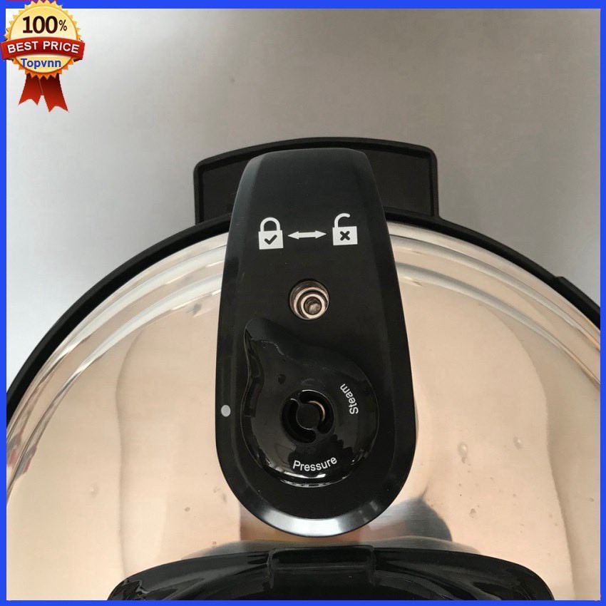 Nồi áp suất điện đa năng 5 lít Rapido RPC900D - BH 12 tháng