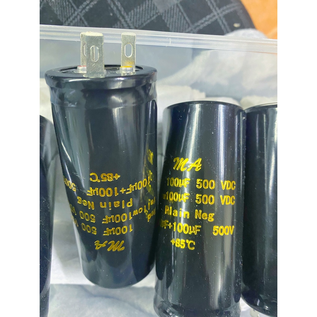 Tụ 100uF+100nF 500V